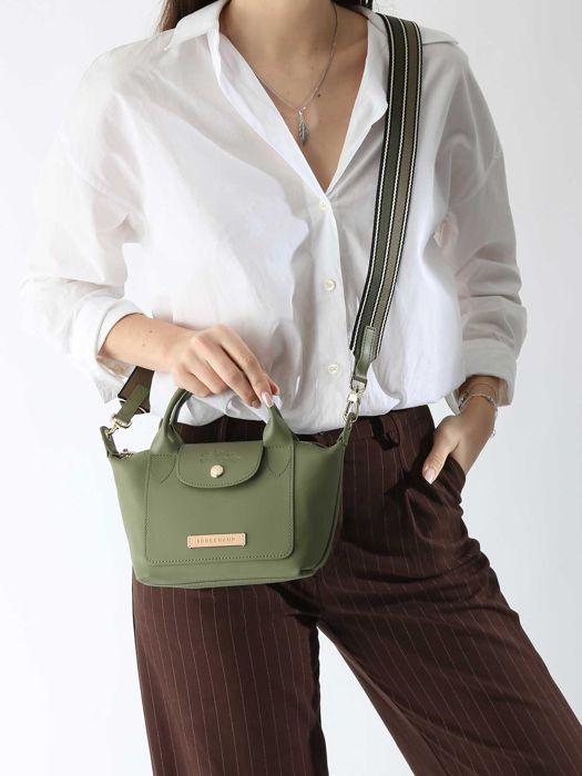 Longchamp Le pliage du jardinier Handtas Groen